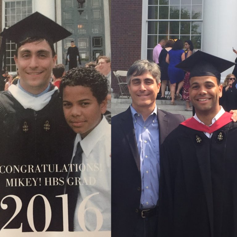 Austin Scee and Mike Gandy Auzenne at Harvard Business School